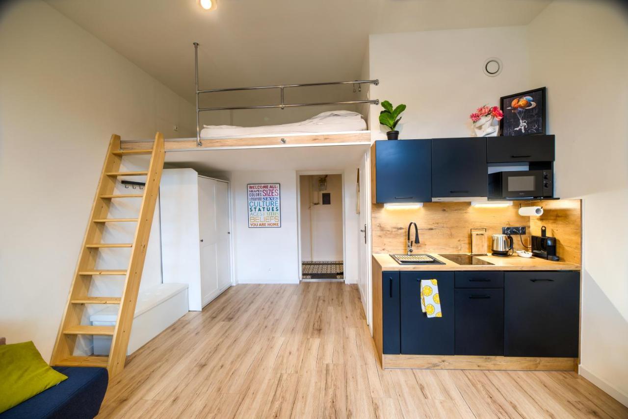 Tiny Studio City Centre / Mala Kawalerka Apartman Szczecin Kültér fotó